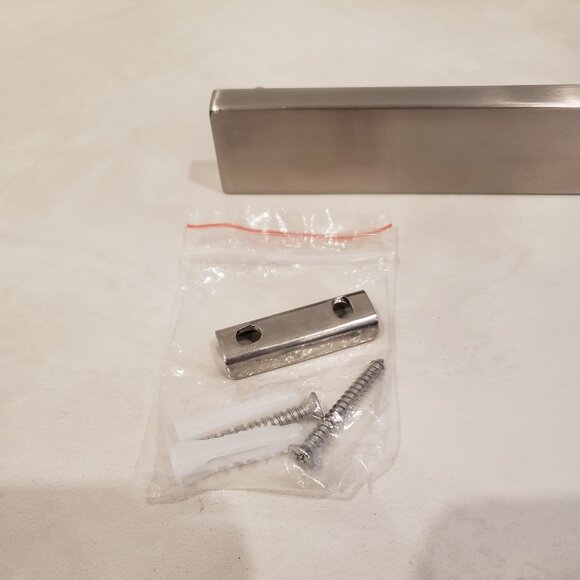 Brand New Bathroom Hardware Towel Bar Brushed Nickel - Picture 6 of 11